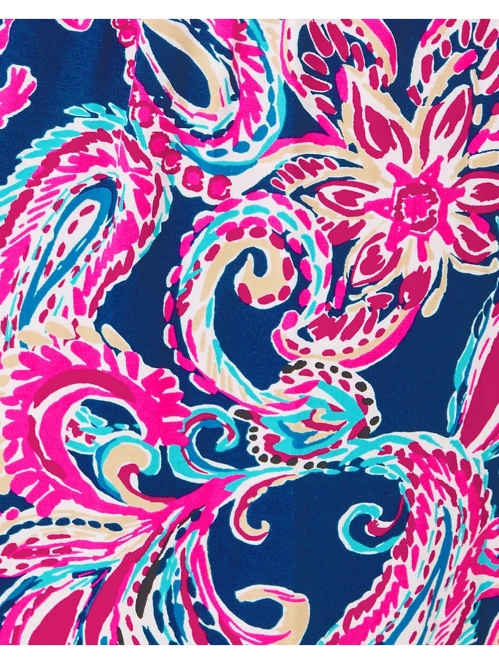 Lilly Pulitzer Parigi Boat Neck Romper in “Multi Flitting About” NWT - Picture 7 of 9